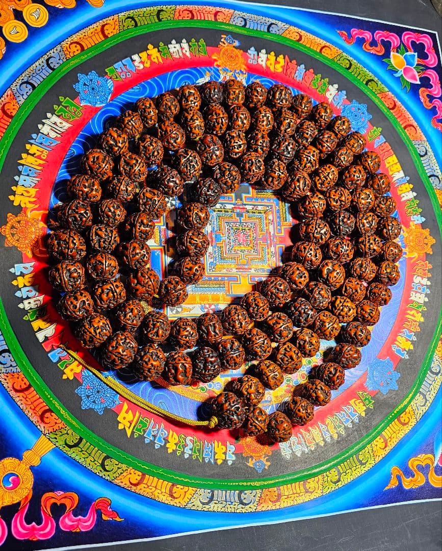 超希少‼️オールドルドラクシャ 109個‼️ ネックレス