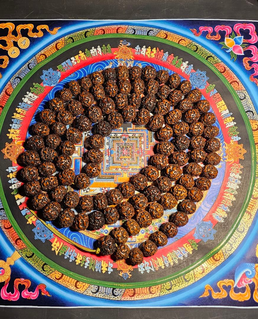 超希少‼️オールドルドラクシャ 109個‼️ ネックレス