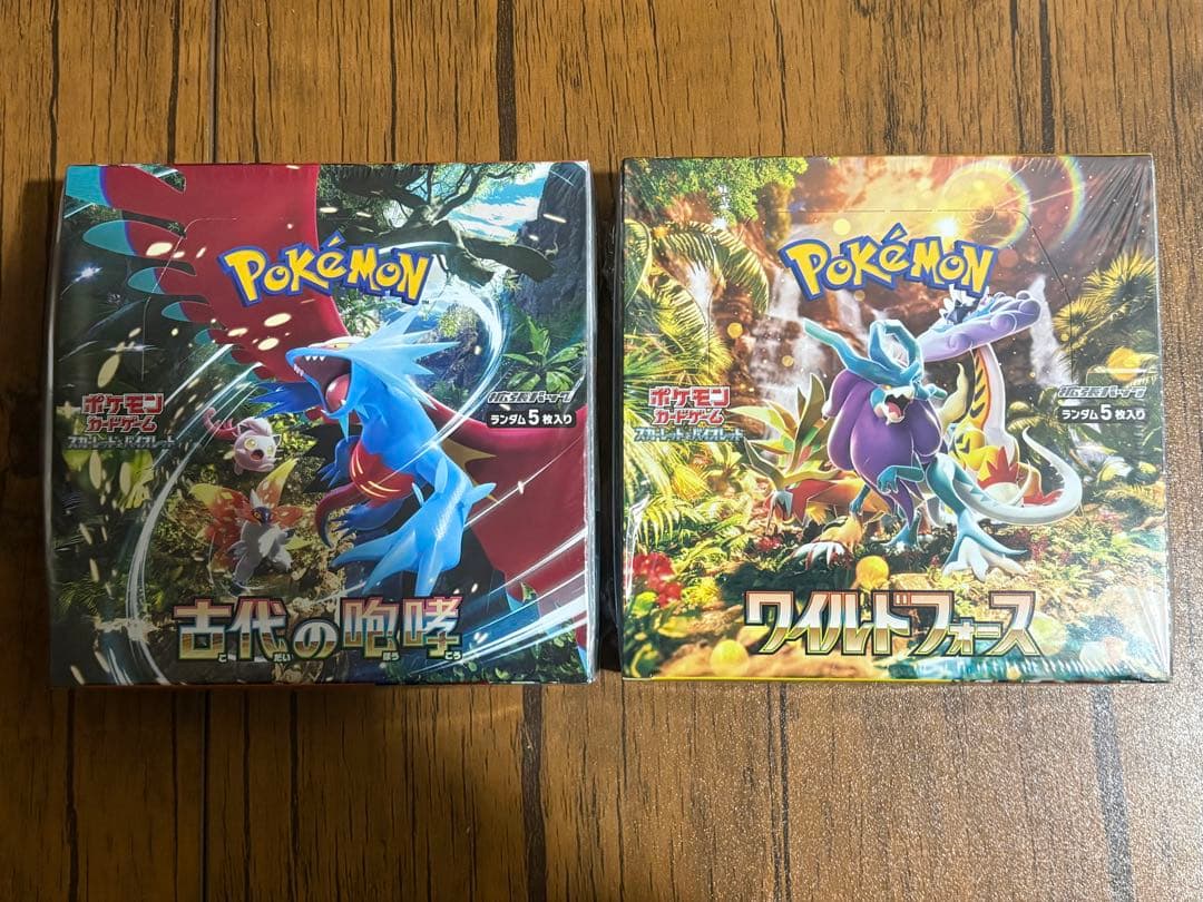 ワイルドフォース、古代の咆哮【各1box】 シュリンク付き