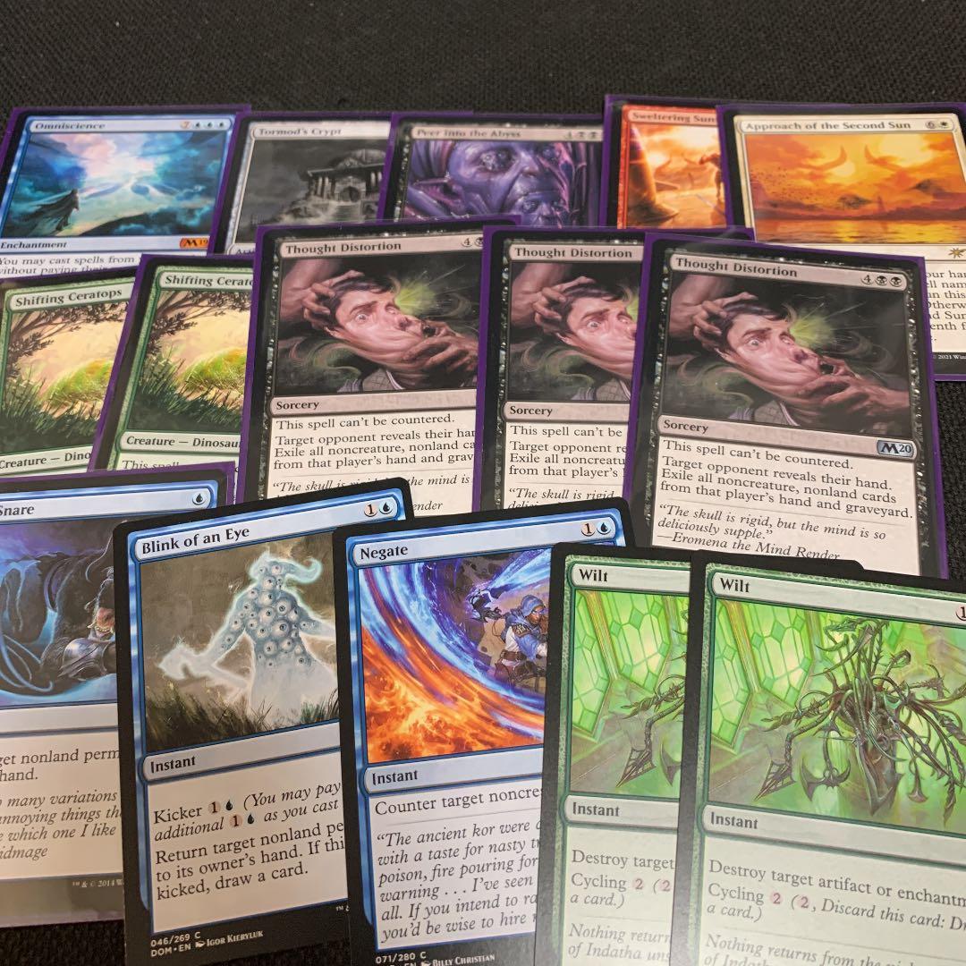 MTG パイオニア　ロータスコンボデッキ　サイドボードスリーブ付75枚　全英語版