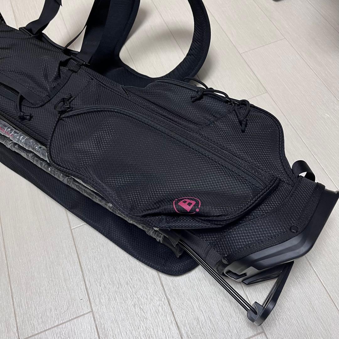 【極美品】BRIEFING CR-4K L キッズゴルフ スタンドバッグ 黒