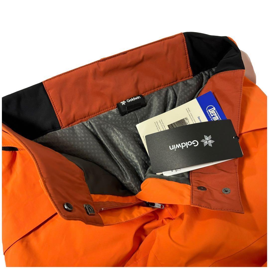 ゴールドウィン ウィメンズ ツートンカラー パンツ スカーレット オレンジ M