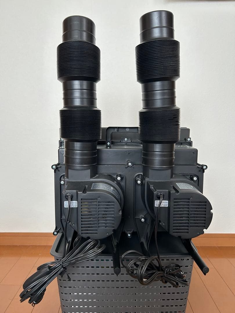 タミヤ　ペインティングブースⅡ ツインファン　塗装ブース　延長ダクト2本付き