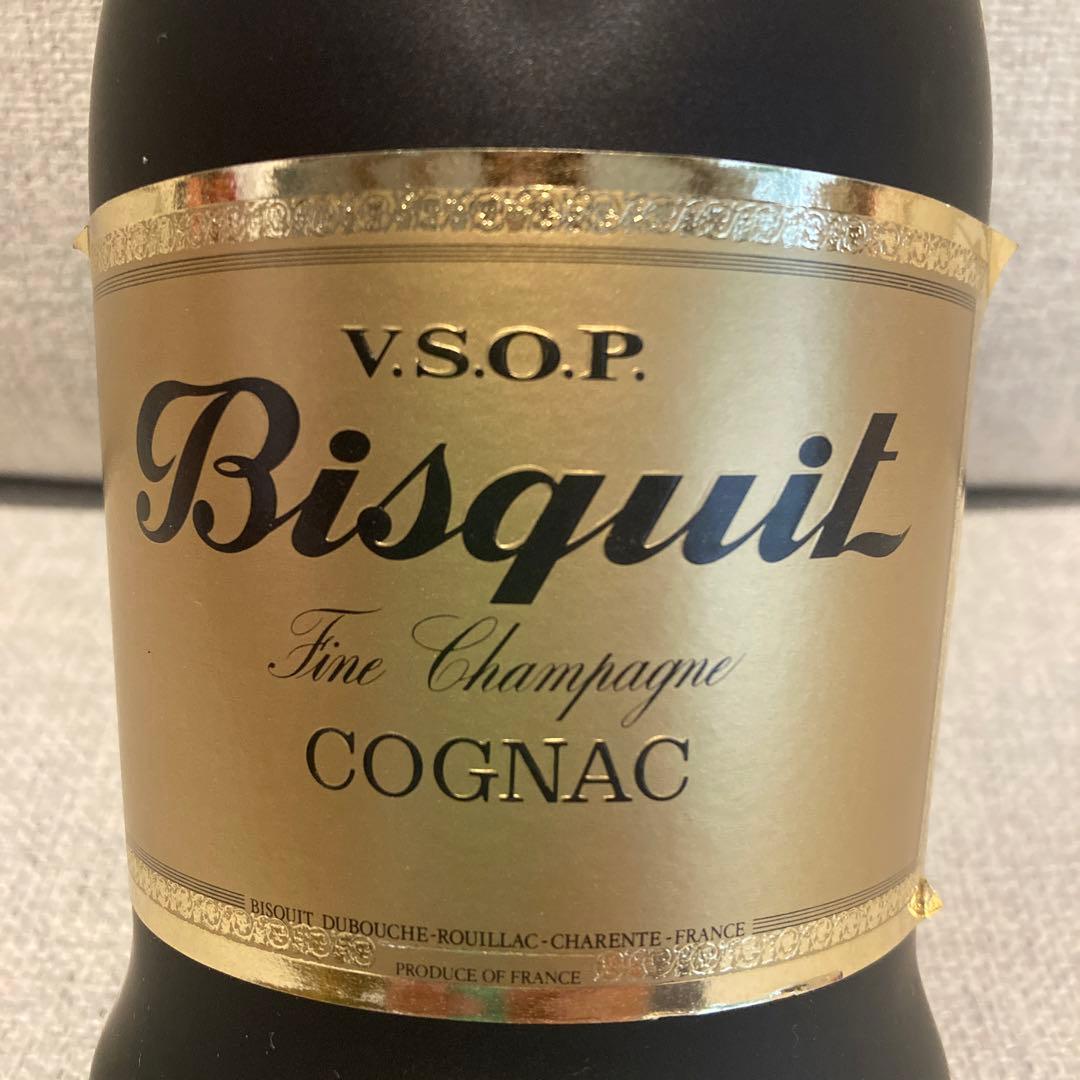 未開栓V.S.O.P Bisquit Fine Champagne Cognac