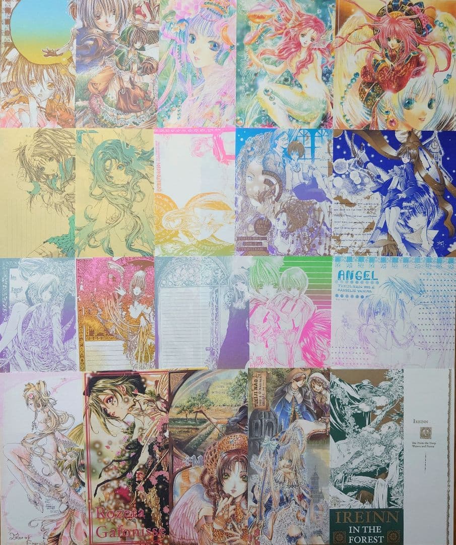 尚月地様 同人便箋 便せん 192枚 便箋 艶漢 創作 オリジナル ゲーム FF