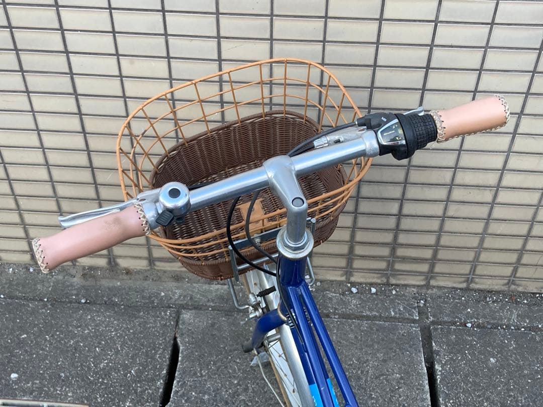 ミニベロ サイマ ミモザ cyma mimosa 外装6段 フロントバスケット