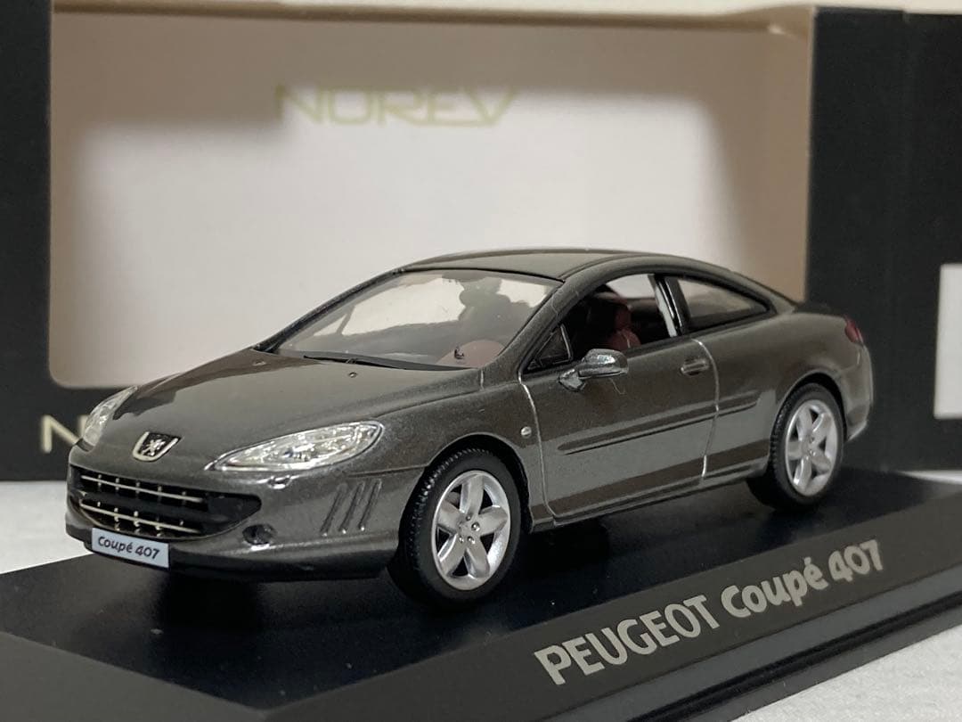 プジョー407クーペ　ノレブ製1/43