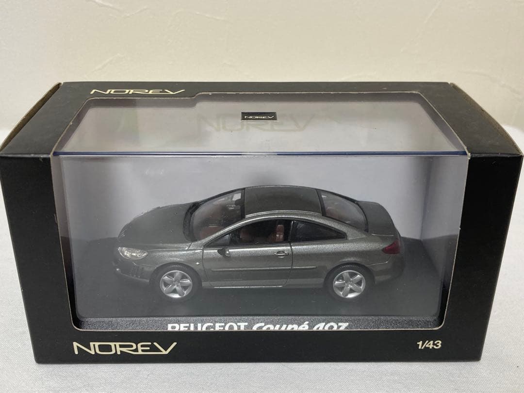 プジョー407クーペ　ノレブ製1/43