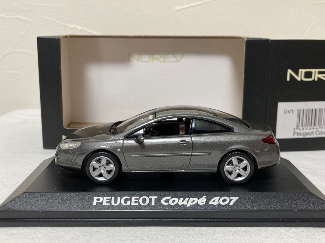 プジョー407クーペ　ノレブ製1/43