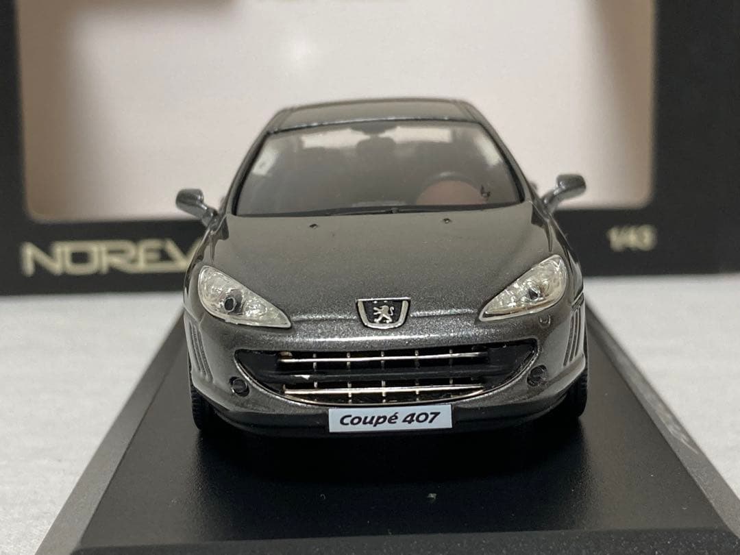 プジョー407クーペ　ノレブ製1/43