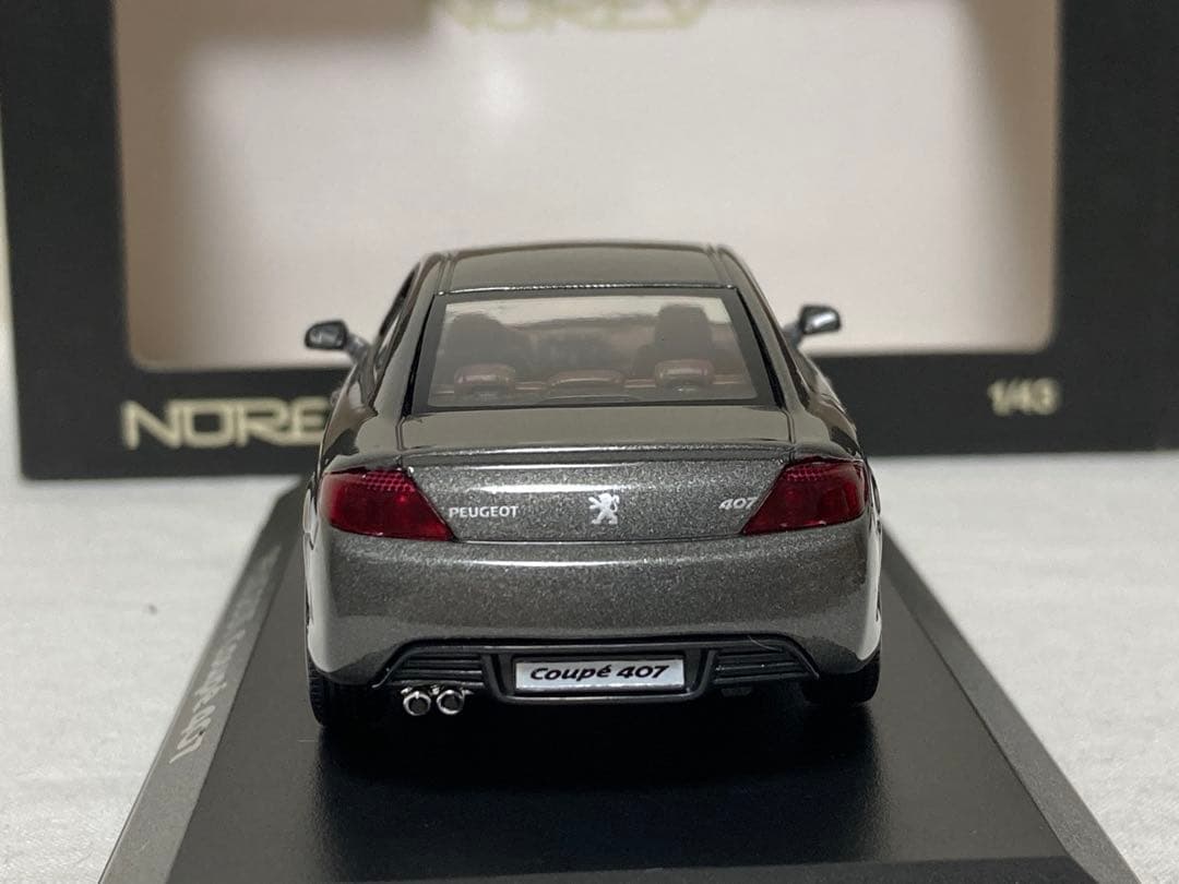 プジョー407クーペ　ノレブ製1/43