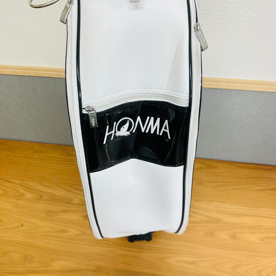 HONMA キャディーバッグ CB-12016 ホワイト/ブラック