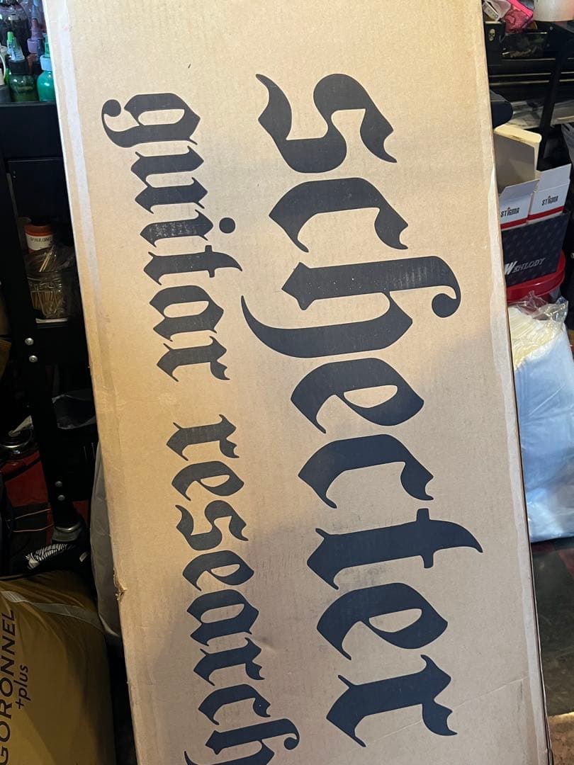 SCHECTER C-1 SHE DEVIL ブラック&レッド