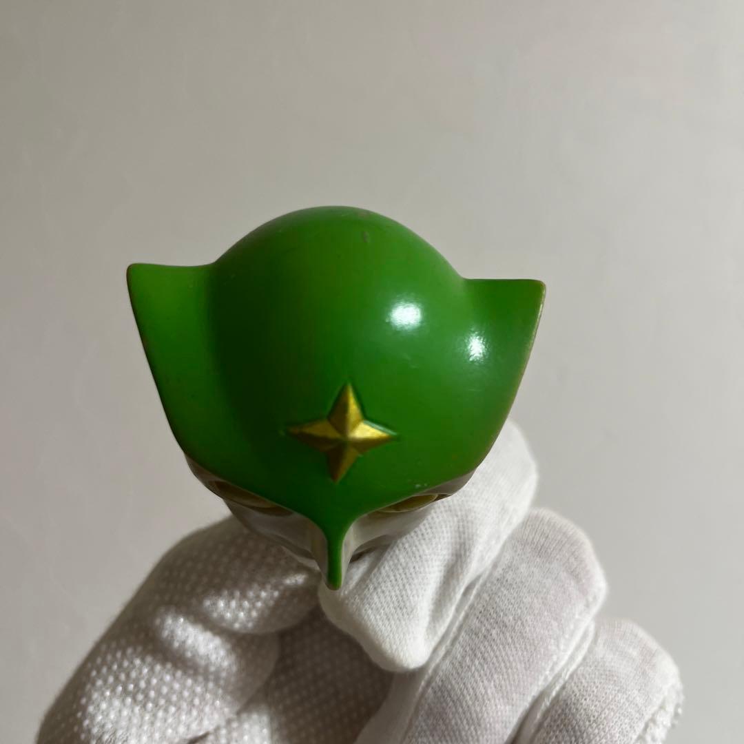 ⚠️貴重・激レア　トリプルファイター　グリーンファイター　面取れ　ソフビ　レトロ