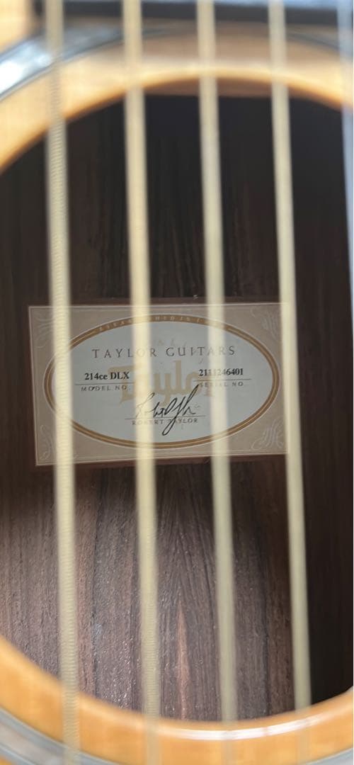【値下げ/美品】Taylor 214ce DLX RW ES2