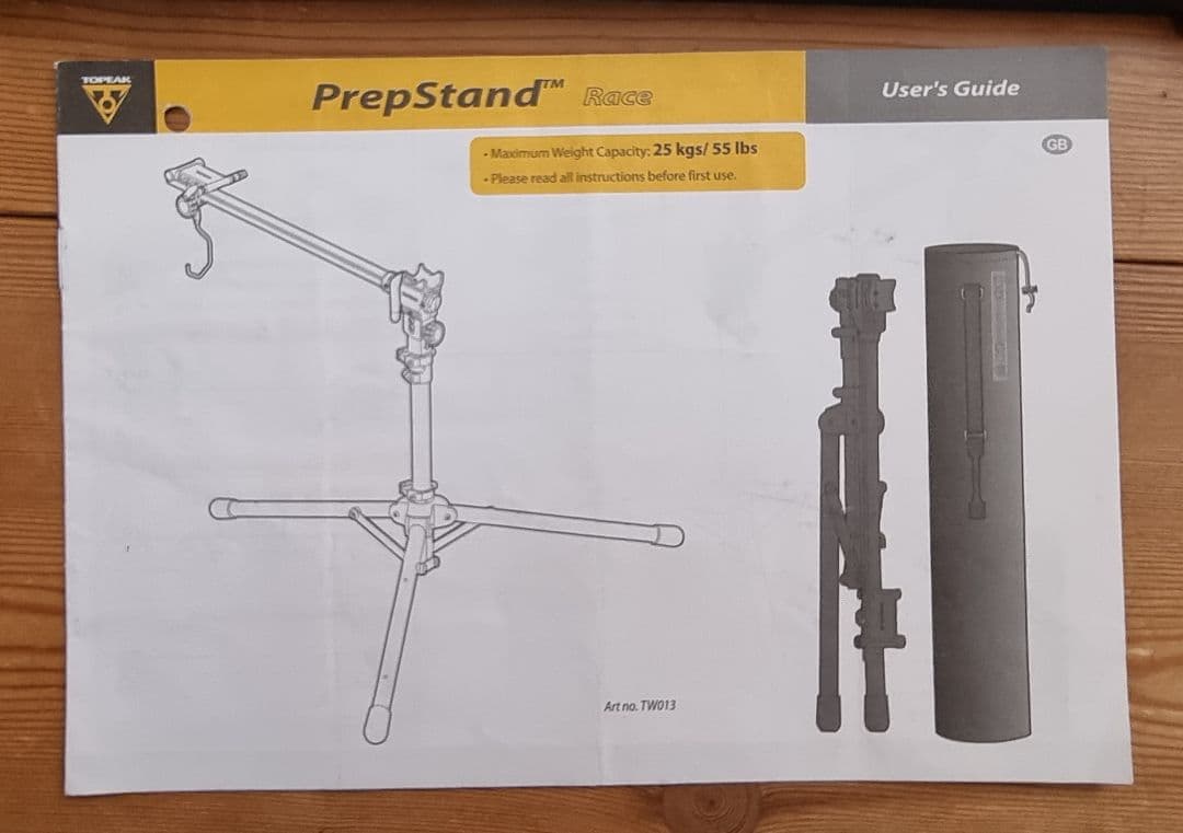 トピーク　プレップスタンド　レース　メンテナンススタンド　TW013