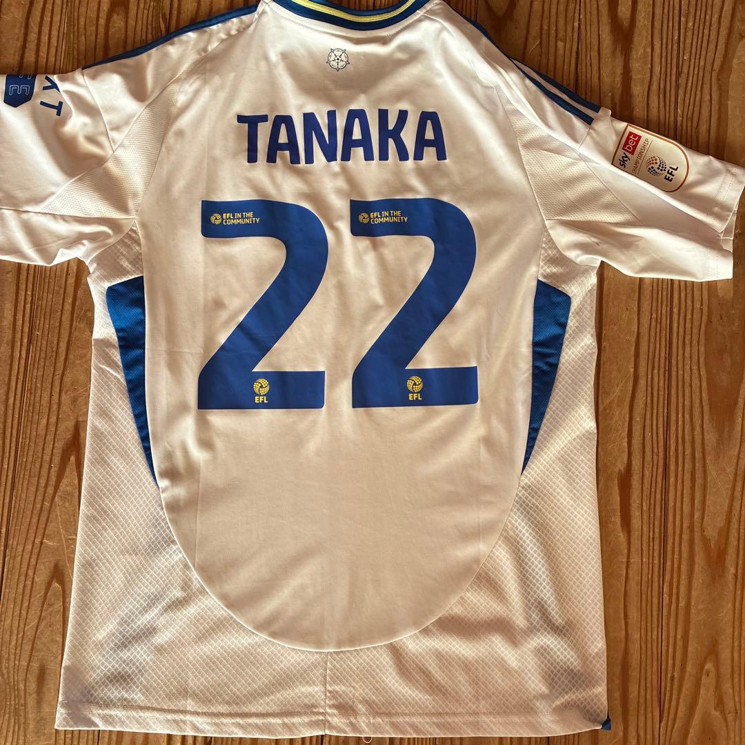 田中碧　ユニフォーム　リーズ　22