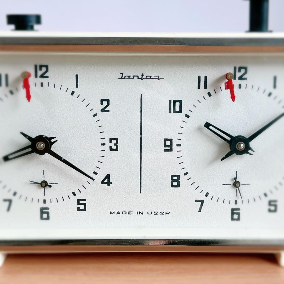 ソビエト　ヴィンテージ　チェスクロック【動作良好】