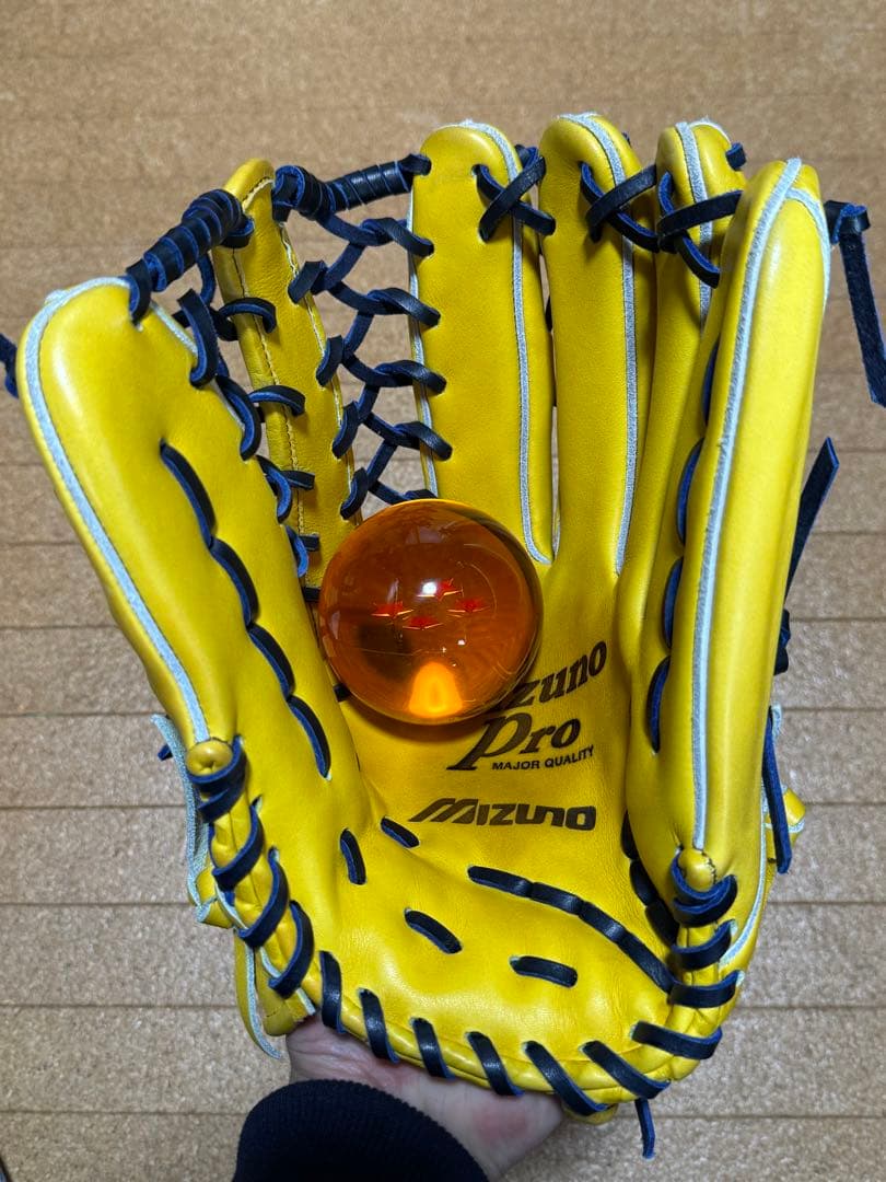 限定　ミズノプロ　外野手用　グラブ