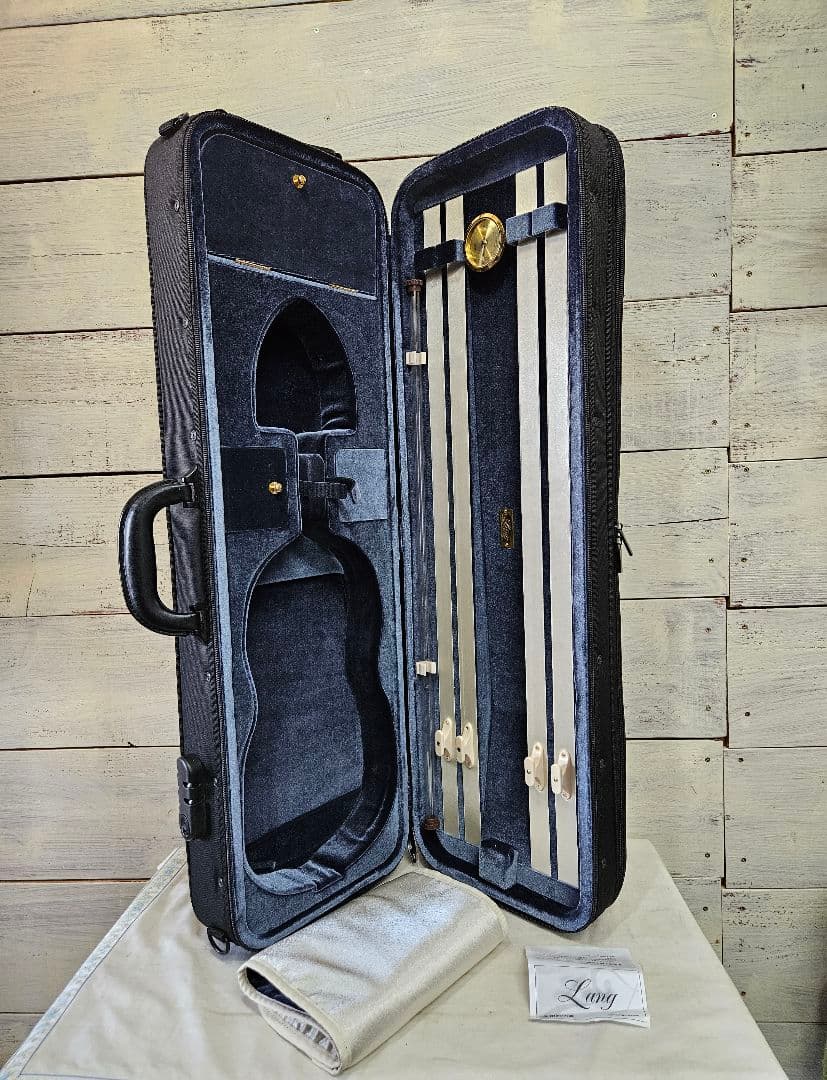 ラング Lang ヴァイオリンケース バイオリン 湿度計付き