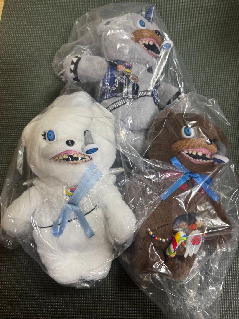 ハミクマ　USJ ぬいぐるみ　Sサイズ　3点セット