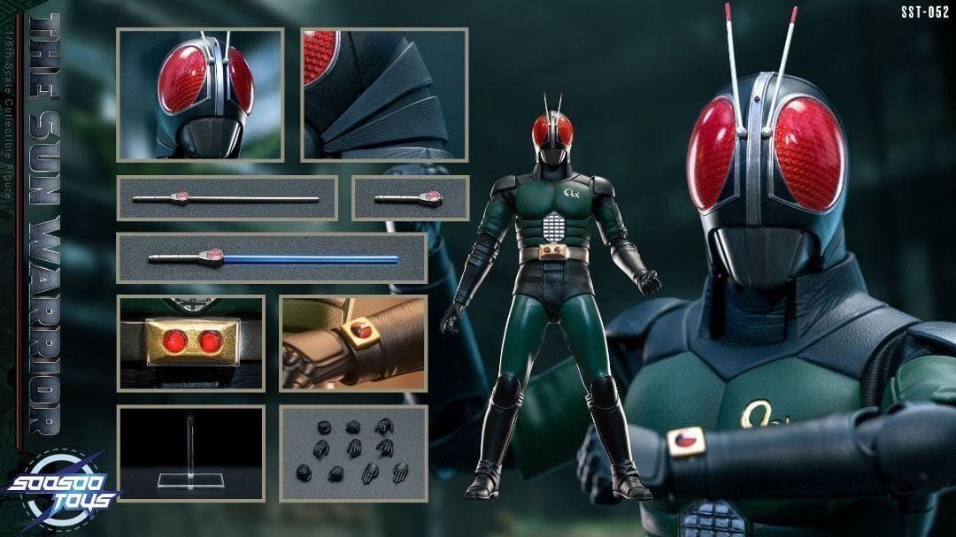 Soo-Sootoys SST052 ライダー ブラックRX 南光太郎 1/6