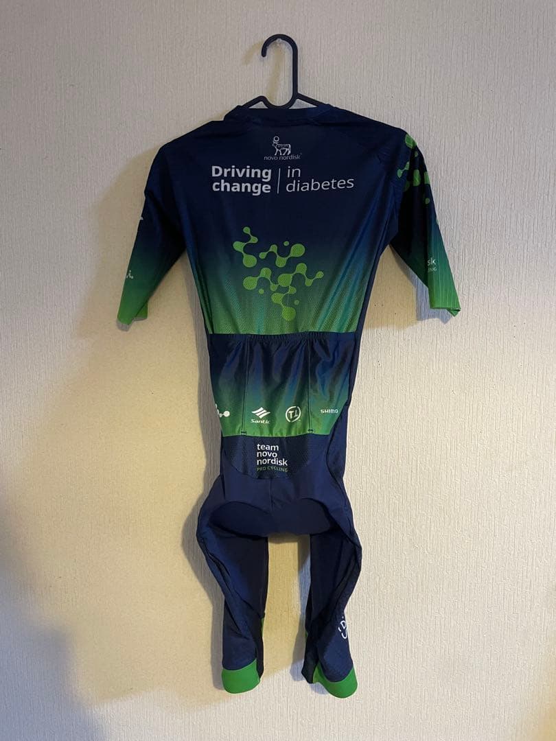 【選手支給品】ノボノルディスク エアロロードワンピース サイズXS ダヴィ選手