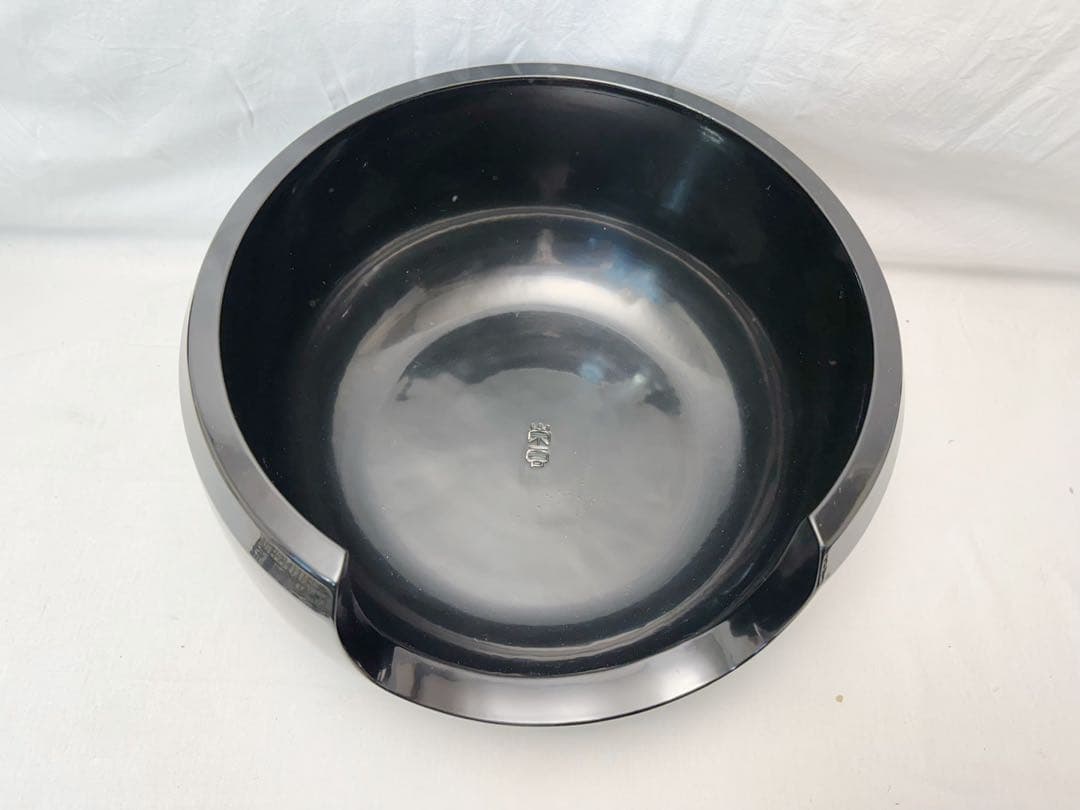 ほぼ未使用 茶道具 崇雲作 黒真塗 道安風炉 土風炉 陶印 敷板 底瓦 火箸灰匙