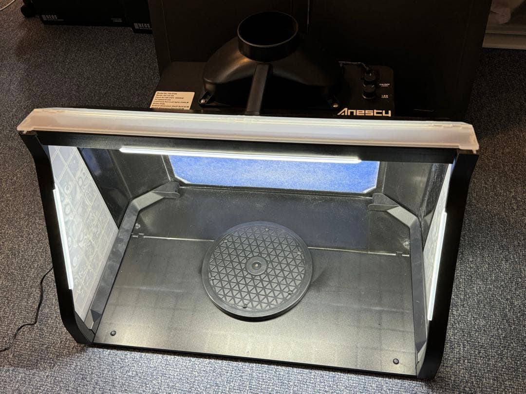 Anesty 塗装ブース プラモデル LED照明 ペインティングブース