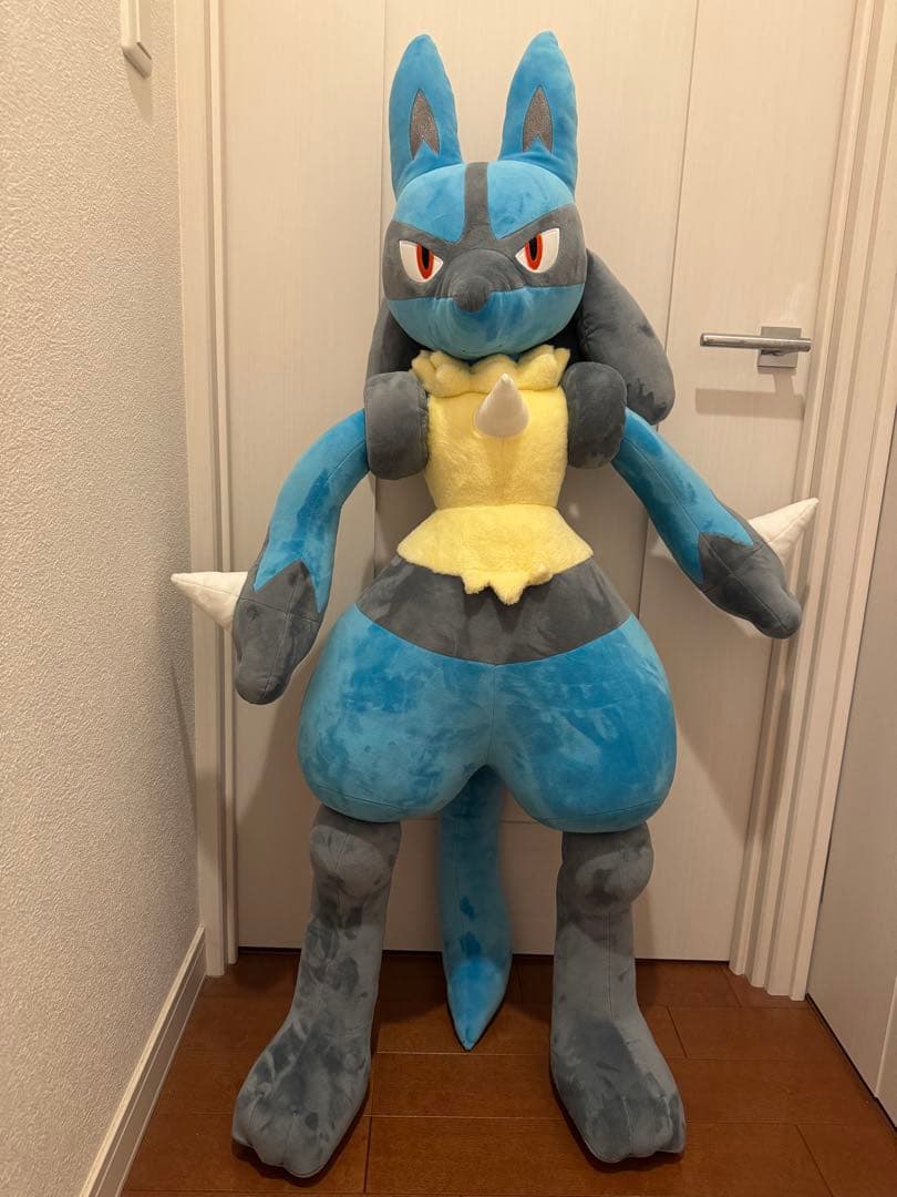 本日限り　ポケモンセンター ルカリオ 等身大ぬいぐるみ　最終値下げ