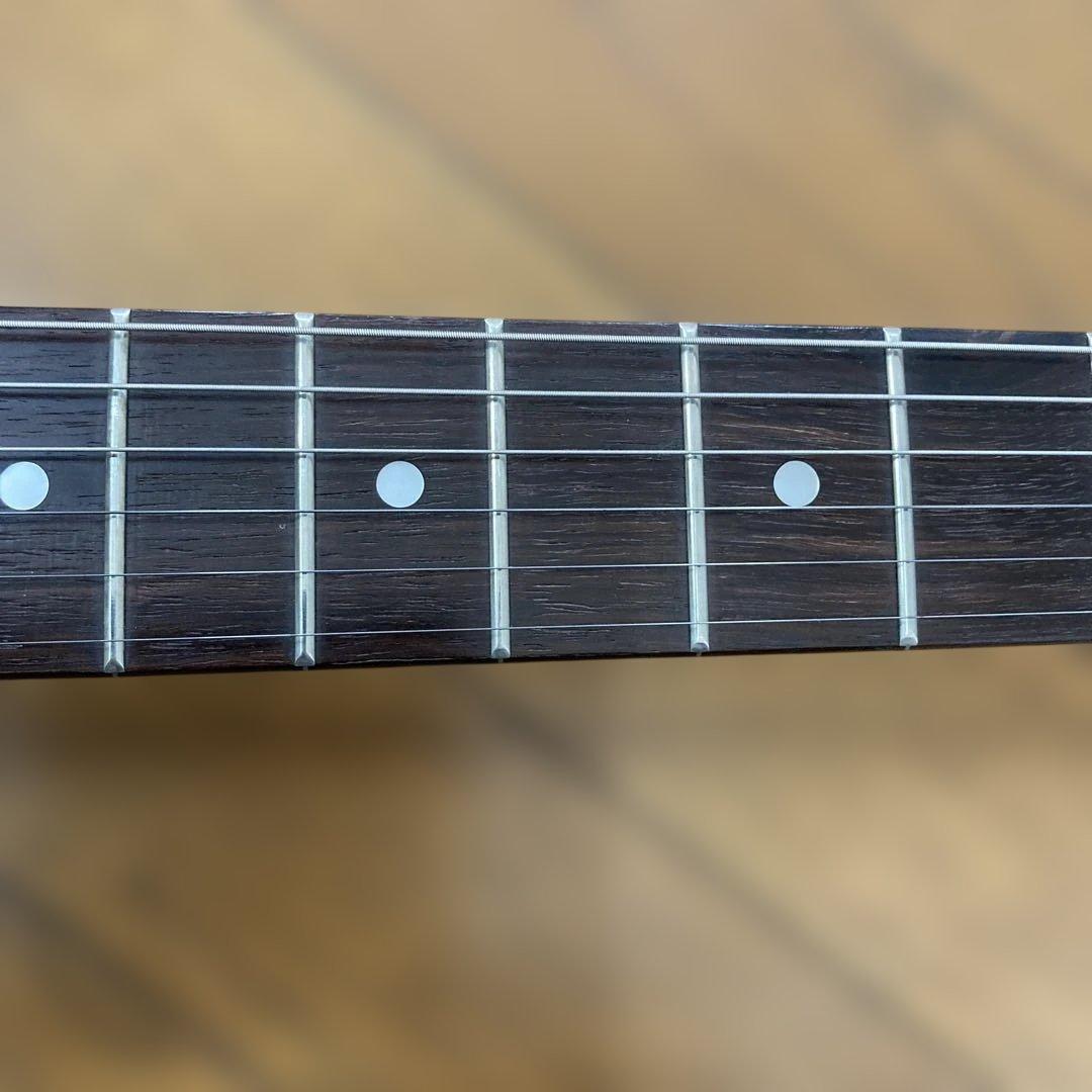 Ibanezレッド エレキギター クォーターソン・メイプル