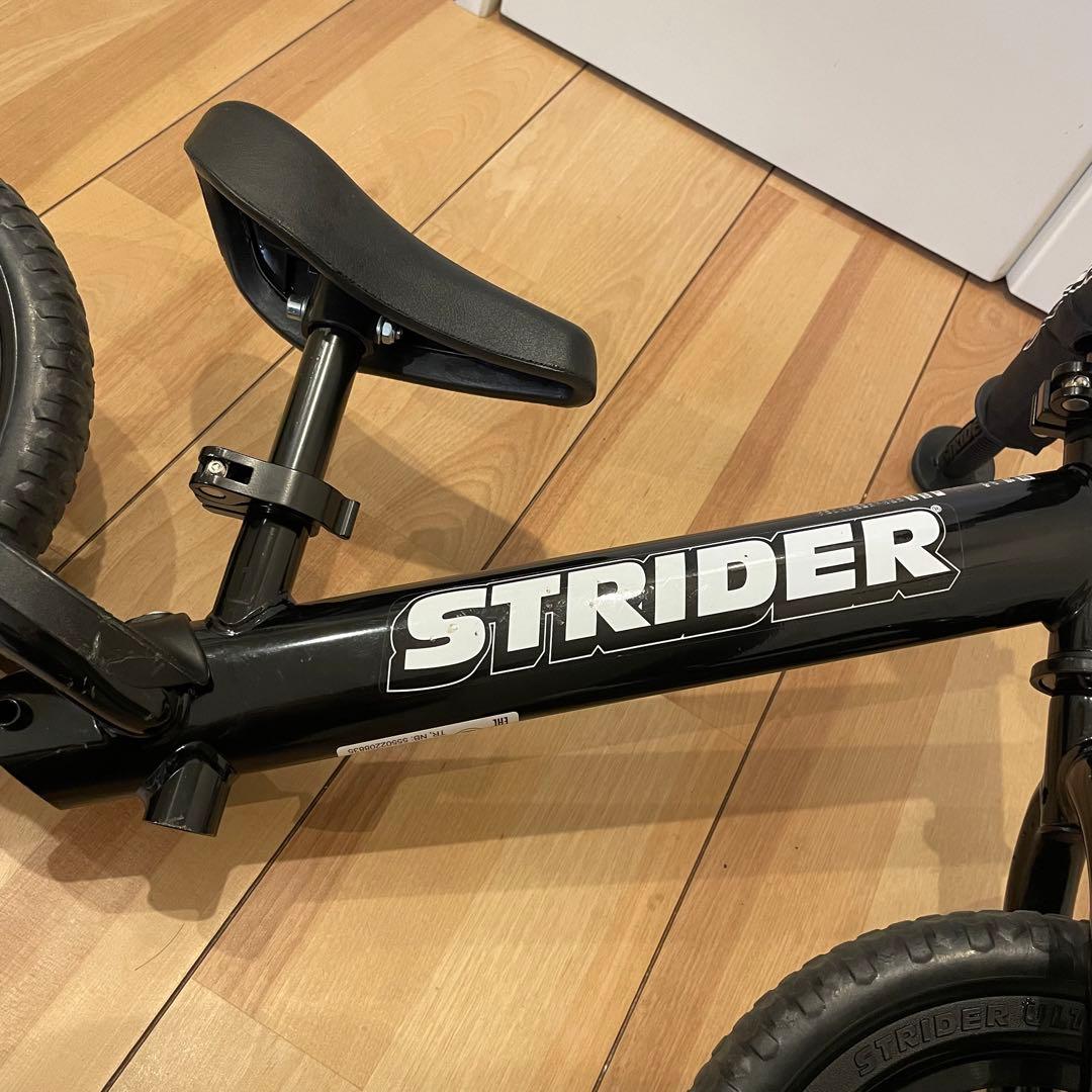 【美品】STRIDER 12インチ ブラック　スポーツモデル