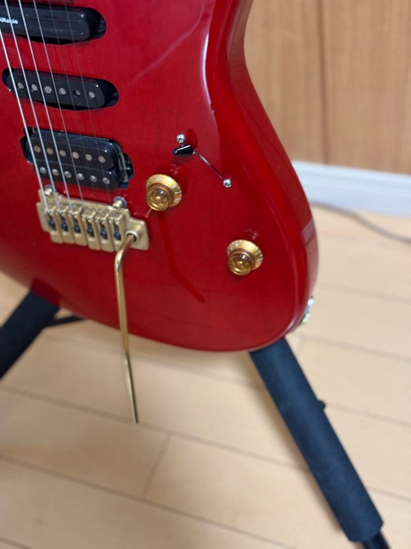 T’s guitars ST-24 Red 24フレット ステンレスフレット