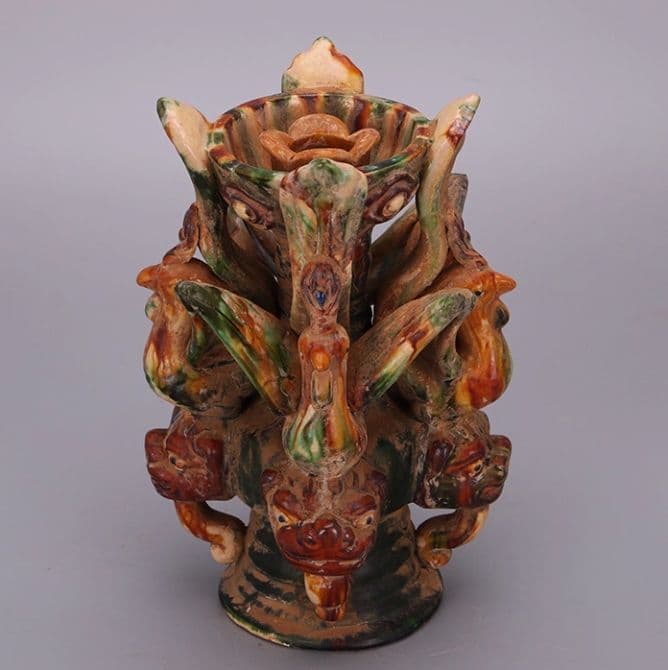 唐三彩 とうさんさい 陶磁器 装飾品 工芸品 美術品 置物