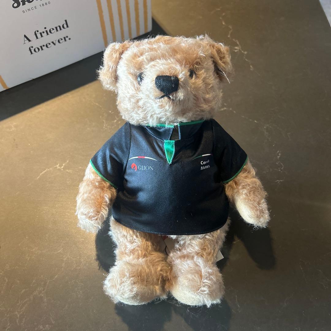 Steiff テディベア スポーツシャツ付き