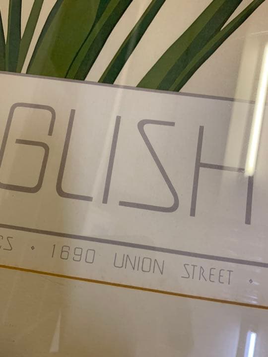 ENGLISH・IRIS  KENPERRY  ヴィンテージポスター