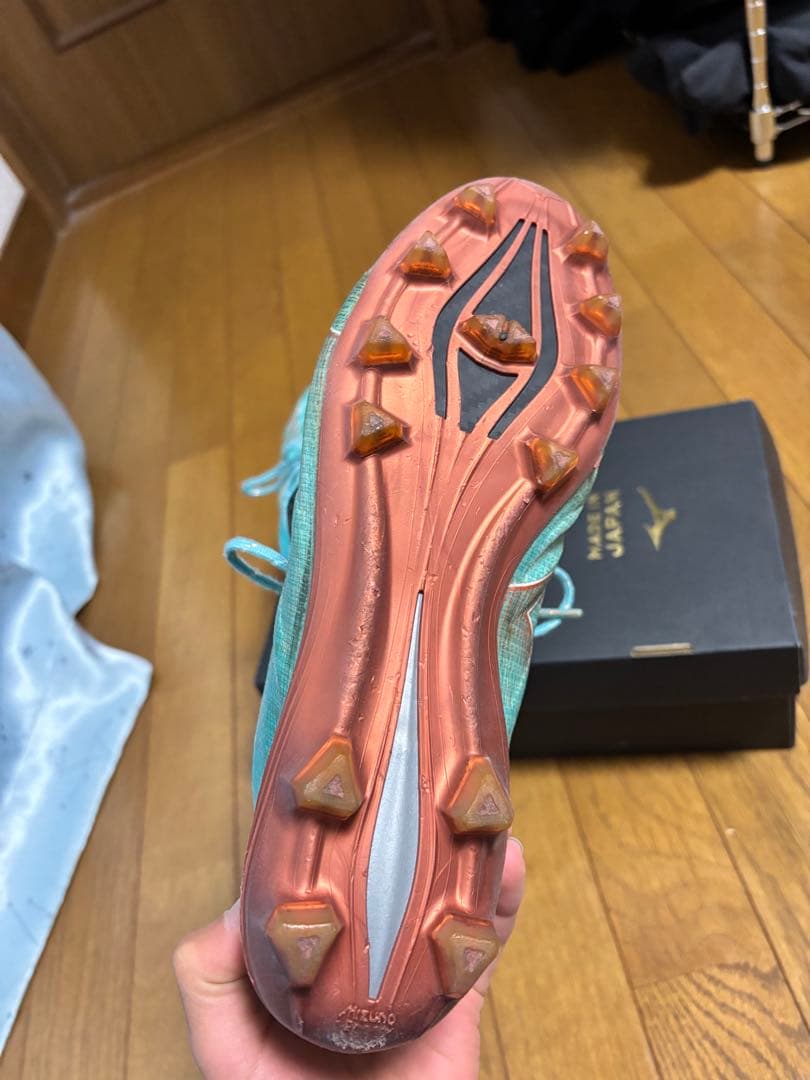 【入手困難】Mizuno α Azure Blue 26.0ワールドカップ限定
