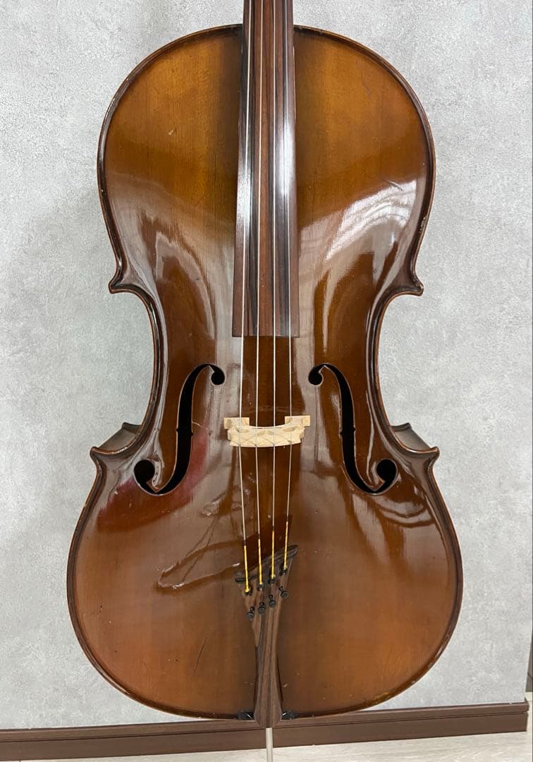 チェロ 4/4 スズキ特Nº1、Andreas Eastmanケース、弓付き