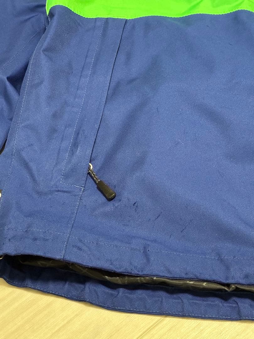 686 シックスエイトシックス　スノーボードウェア ジャケット　M 緑　青