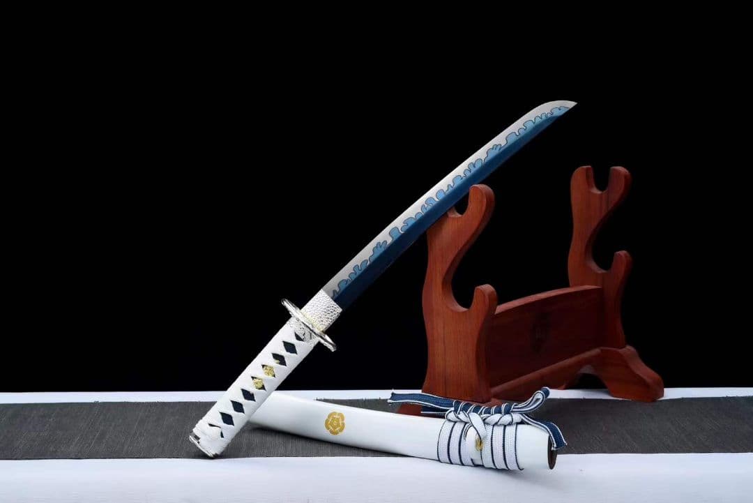 【白桜】  武具　刀装具　日本刀　模造刀 居合刀 肋差   短刀