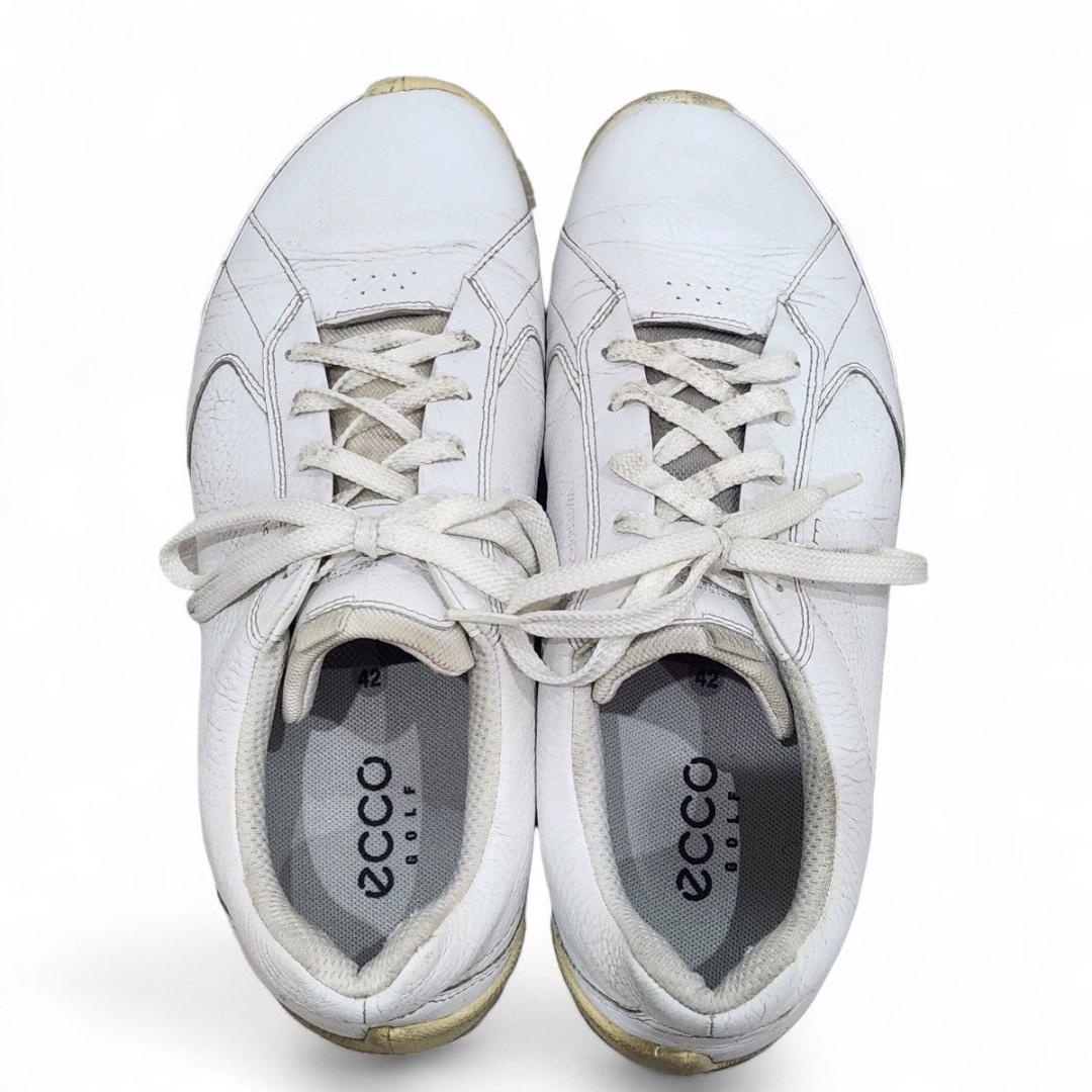 ECCO BIOM HYBRID ゴルフシューズ メンズ EU42 レザー 撥水