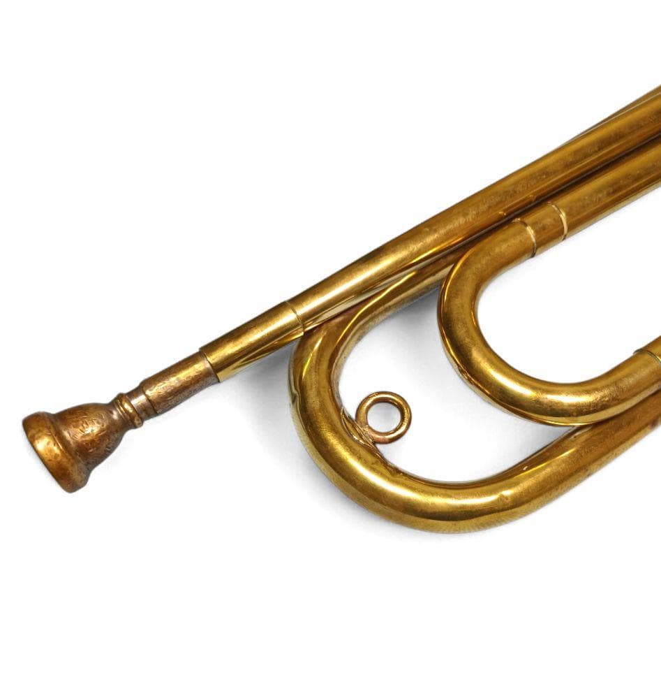 下倉楽器 シモクラ 海上自衛隊 信号ラッパ 信号喇叭 二つ巻き