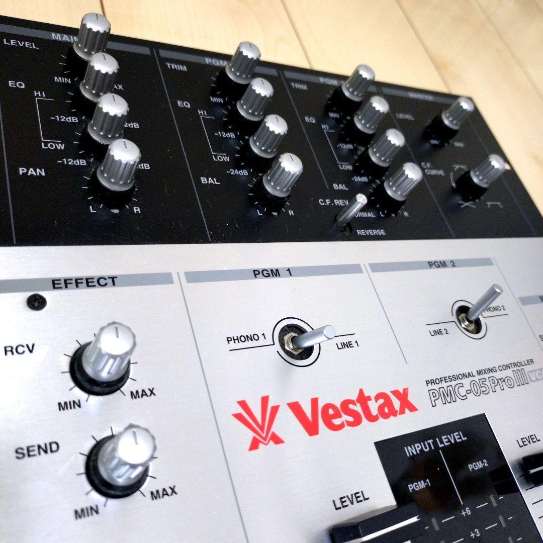 極美品 Vestax PMC-05PRO3 VCA DJミキサー