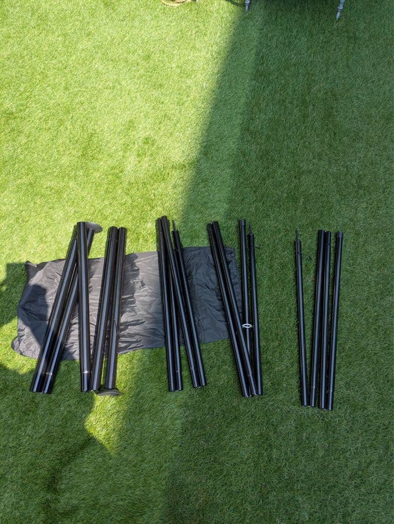 【トヨ】WAQ テント ベージュ 収納バッグ付き