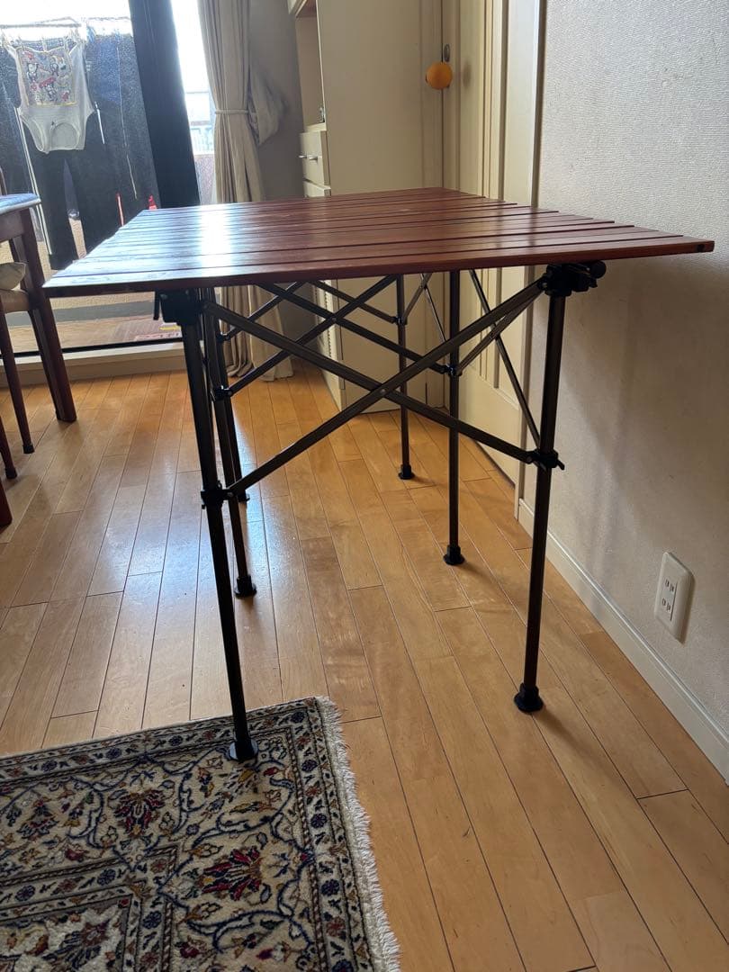 Coleman (コールマン) ガーデンウッドロールテーブル6 170A5748