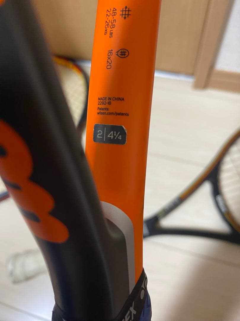 ウィルソン プロスタッフ ツアーdb double braid blx ace