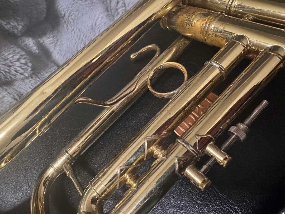 Bach トランペット　NEW YORK #7 GOLD ハードケース付き