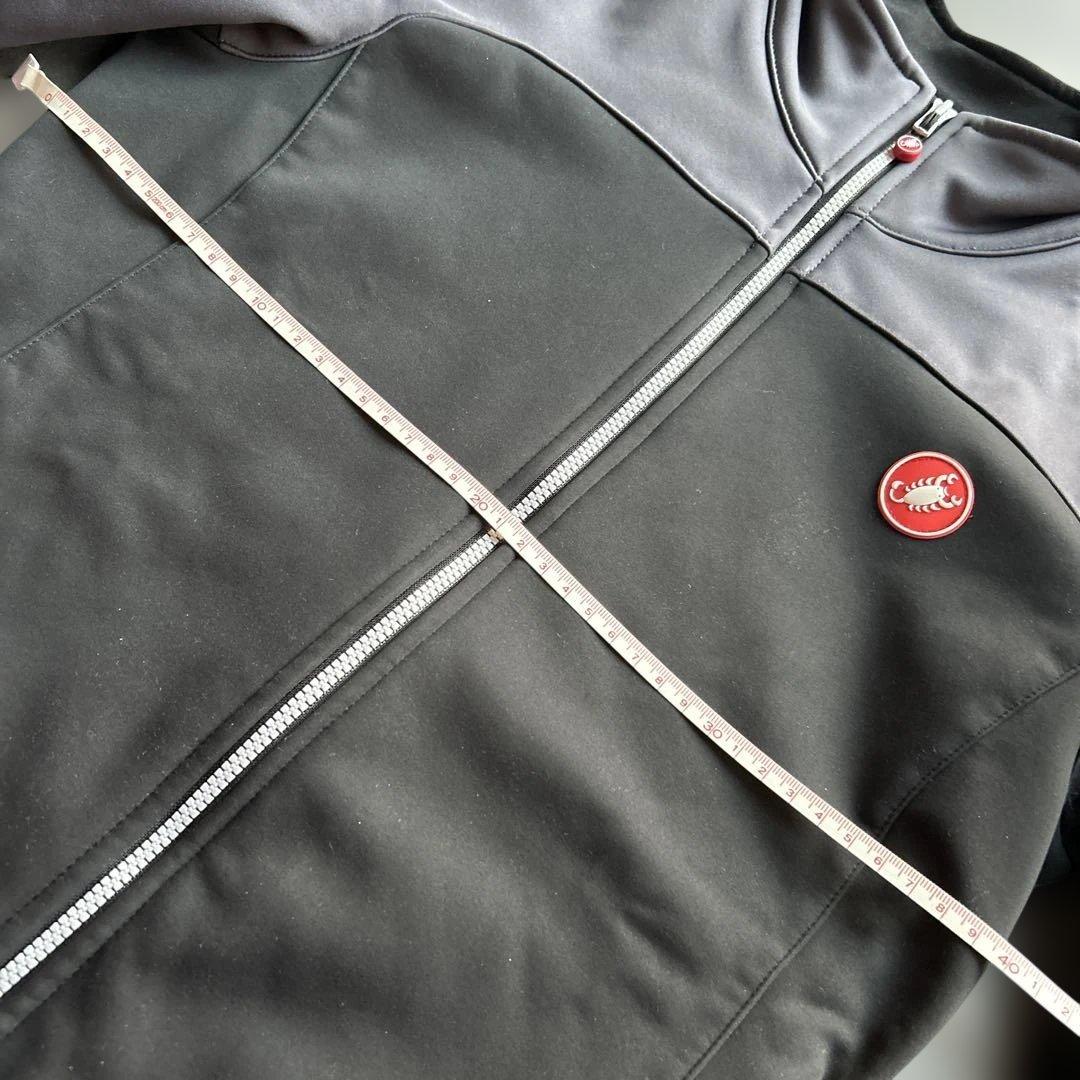 Castelli サイクルジャケット ブラック　カステリ　防風