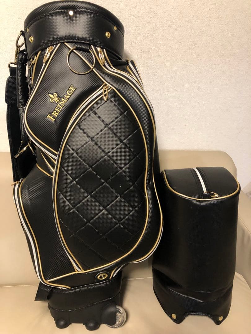 【送料込み】超希少　Freimage フリメージェ キャリー付　ゴルフバッグ