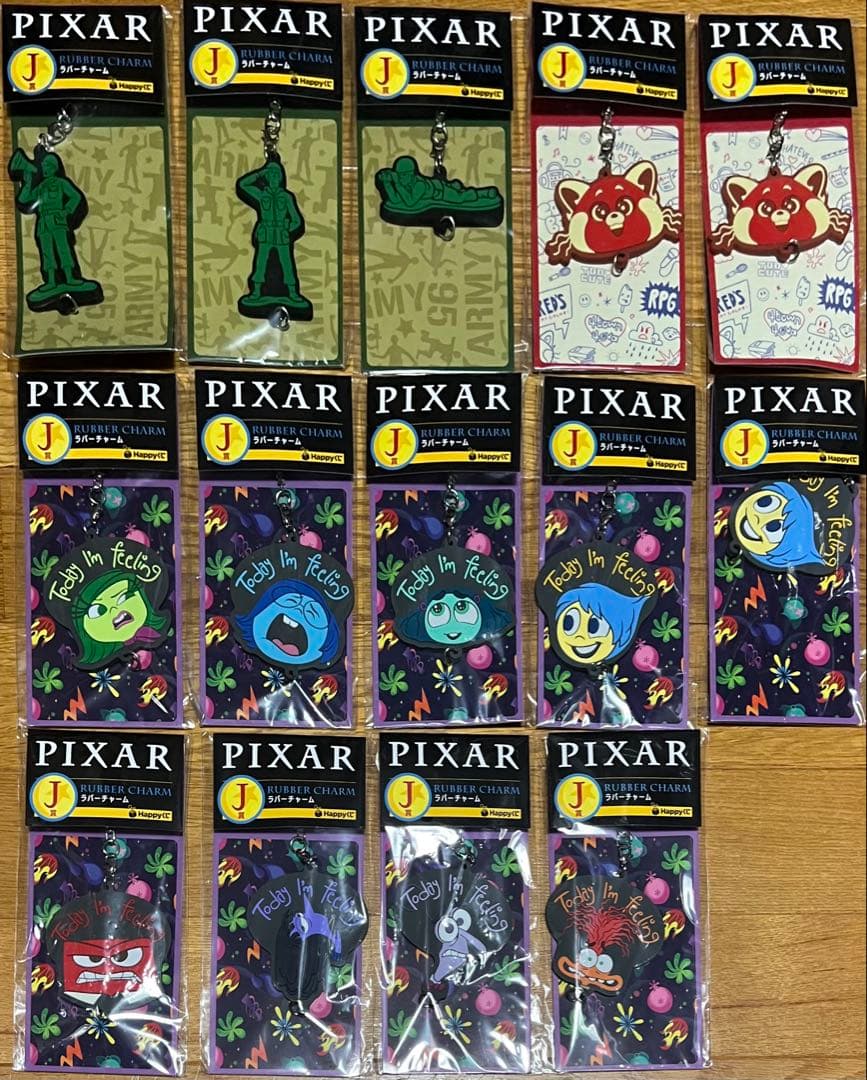 Happyくじ / PIXAR 2025 ラスト賞含むフィギュアコンプ 計50点
